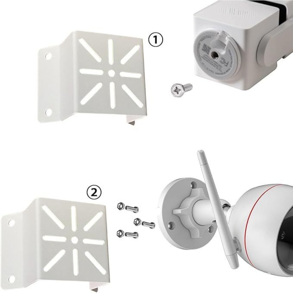 Eufy Camera S340 - Metall-Wandhalterung für den Außenbereich, weiß, zur