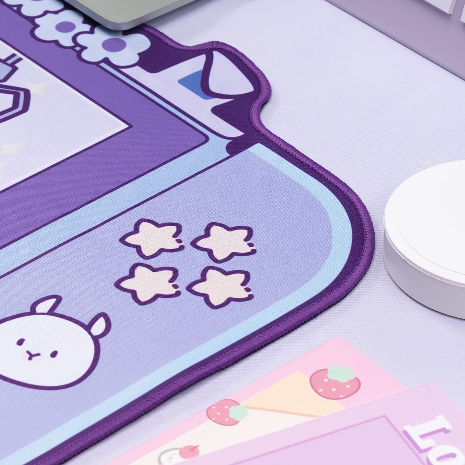 Großes Kawaii-Gaming-Mauspad,  – Tradescantia Purple Bewertung und Preis